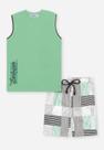 Conjunto Menino Regata Estampado Divertto