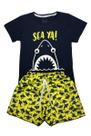 Conjunto Menino Sea Ya! Marinho Ser Menor
