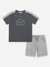 Conjunto Menino Sunset Chumbo Divertto Conjunto Menino Sunset Chumbo Divertto