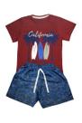 Conjunto Menino SurfStyle Vermelho Ser Menor Conjunto Menino SurfStyle Vermelho Ser Menor