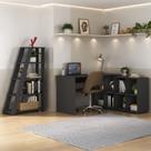 Conjunto Mesa 1400 Nero e Estante Star Cor Preto