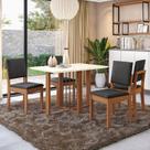 Conjunto Mesa Antonela com 4 Cadeiras Conjunto Mesa Antonela com 4 Cadeiras