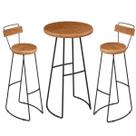 Conjunto Mesa Bistrô Com 2 Banquetas Aérea Gourmet Aurora Conjunto Mesa Bistrô Com 2 Banquetas Aérea Gourmet Aurora