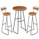 Conjunto Mesa Bistrô Com 2 Banquetas Aérea Gourmet York