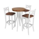 Conjunto Mesa Bistrô com 3 Banquetas Valência