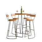 Conjunto Mesa Bistrô Com 4 Banquetas Aérea Gourmet Aurora