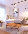 Conjunto Mesa Centro Aqua Imcal Nature Cobre Redonda Sala