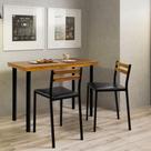 Conjunto Mesa com 2 Cadeiras Moscou material sintético