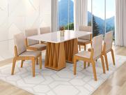 Conjunto Mesa com 6 Cadeiras Orquestra