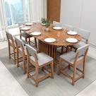 Conjunto Mesa Denver 180x90cm + 8 Cadeiras Paris - Amêndoa Assento Estof. Linho Cinza Mescla Impermeável Conjunto Mesa Denver 180x90cm + 8 Cadeiras Paris - Amêndoa Assento Estof. Linho Cinza Mescla Impermeável