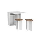 Conjunto Mesa Dobrável 2 Banquetas BA500 DJD