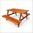 Conjunto Mesa e 2 Bancos Picnic Stain Yescasa Conjunto Mesa e 2 Bancos Picnic Stain Yescasa