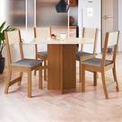 Conjunto Mesa e 4 Cadeiras Talita Indekes