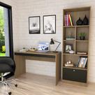 Conjunto Mesa e Livreiro Home Office B30 Linha B's Emovell