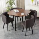 Conjunto Mesa Jantar 4 Cadeiras Integradas Compact - Berlim Cinza