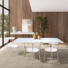 Conjunto Mesa Jantar Itatiba Com Cadeira Violeta