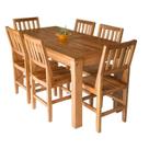 Conjunto Mesa Jantar Ripada 1,60m 6 Cadeiras Confort