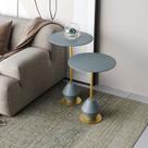 Conjunto Mesa Lateral de Canto Asti 65x40x40cm