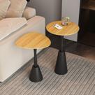Conjunto Mesa Lateral de Canto Napoli 65cm X 40cm X 40cm