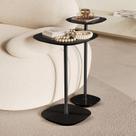 Conjunto Mesa Lateral Florença Alta e Baixa - Lf 049 Preto/Preto
