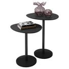 Conjunto mesa lateral vitta cor:preto