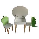 Conjunto mesa Mesinha baú C/2 Cadeira Infantil Dinossauro