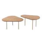 Conjunto Mesas de Centro Mdf e Metal Onix