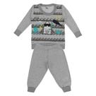 Conjunto Mescla Casaco de Tubarão e Calça - Big Bless Conjunto Mescla Casaco de Tubarão e Calça - Big Bless