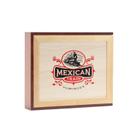 Conjunto Mexican Train Domino Set Front Porch Classics Wood Box