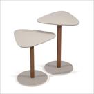 Conjunto Mezanino Paris MDF Pés Madeira Off White Nature Tebarrot