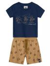 Conjunto Mickey Mouse Menino Mundi Cor:MarinhoTamanho:M Conjunto Mickey Mouse Menino Mundi Cor:MarinhoTamanho:M