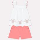 Conjunto milon infantil blusinha + shortinho tecido