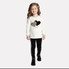 Conjunto Milon Infantil Menina Blusa Legging Inverno 2001484 - Conjunto Milon Infantil Menina Blusa Legging Inverno 2001484 -