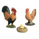 Conjunto mini animal mundo zoológico modelo figura ação brinquedo conjunto de simulação dos desenhos animados animal adorável brinquedo de plástico para crianças