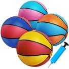 Conjunto Mini Basketball Qirptey com bomba de 7 polegadas tamanho 3 para crianças Conjunto Mini Basketball Qirptey com bomba de 7 polegadas tamanho 3 para crianças