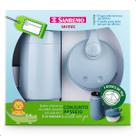 Conjunto Mini Garrafa Térmica 250ml e Pote Com 3 Divisórias Sanremo Conjunto Mini Garrafa Térmica 250ml e Pote Com 3 Divisórias Sanremo