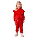 Conjunto Mini Momi Plush Vermelho J6805