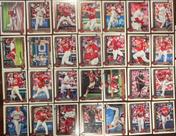 Conjunto Mint Topps Total Cincinnati Reds 2025 com 29 Cards Conjunto Mint Topps Total Cincinnati Reds 2025 com 29 Cards
