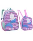Conjunto Mochila Infantil Seanite Zoop 13' Lancheira