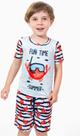 Conjunto moda praia blusa bermuda menino 2 anos tube kids Conjunto moda praia blusa bermuda menino 2 anos tube kids