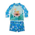 Conjunto Moda Praia Infantil Bebê 03 a 06 Meses Proteção Solar Uv50+ Menino Menina Everly