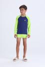 Conjunto Moda Praia Infantil Masculino Raglan