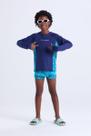 Conjunto Moda Praia Infantil Recortes Sublimados