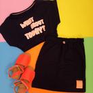 Conjunto modinha black Conjunto modinha black