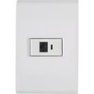 Conjunto modulo tomada rj45 internet linha liz tramontina