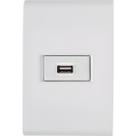 Conjunto modulo tomada usb 1,5a bivolt linha liz tramontina