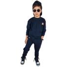 Conjunto Moletinho de Menino Blusa Manga Longa e Calça