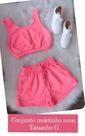 Conjunto Moletinho Neon Bluff tamanho G