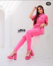 Conjunto moletinho ziper
