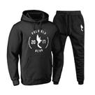 Conjunto Moletom Abrigo Blusa + Calça Unissex Flanelado Frio